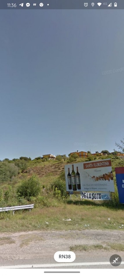 TERRENO EN VENTA CON IMPORTANTE UBICACION EN BIALET MASSE SOBRE RUTA 38. TE41