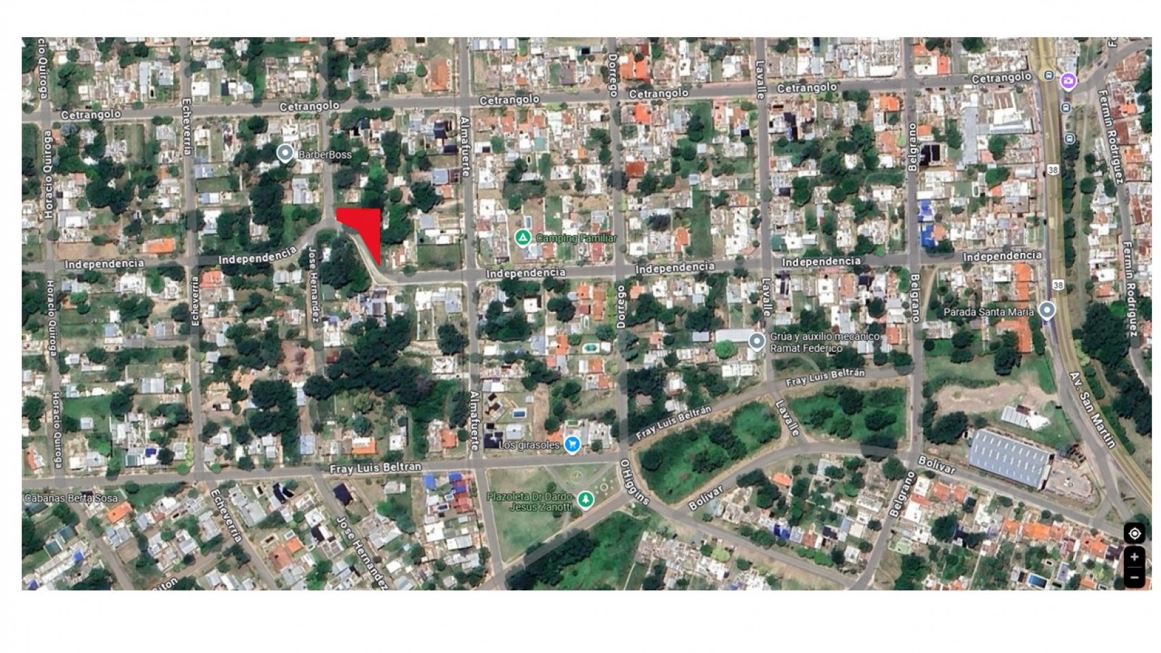 TERRENO A LA VENTA EN SANTA MARIA DE PUNILLA A 400 METROS DE LA RUTA. TE128