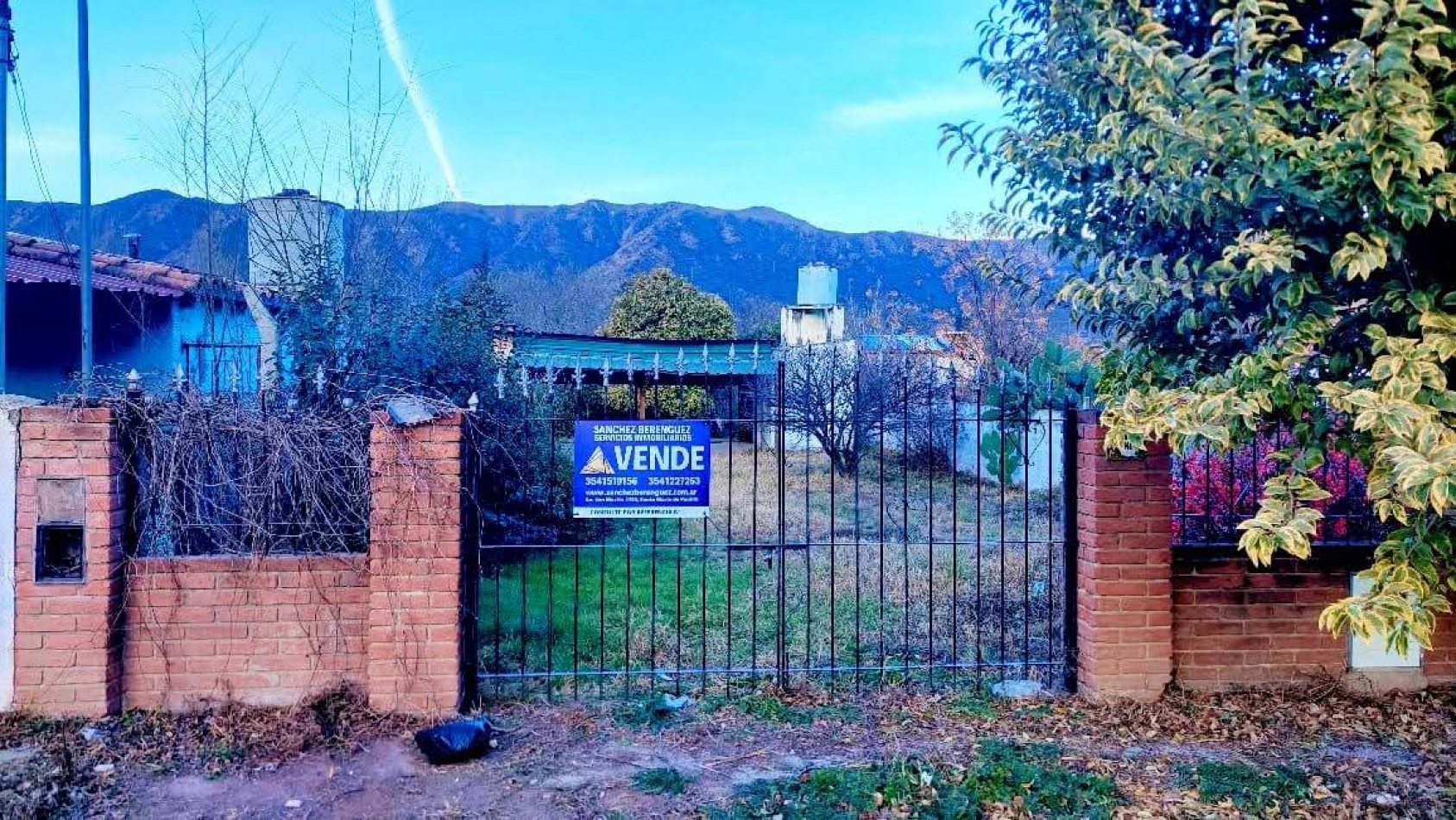 TERRENO CON CONSTRUCCION A LA VENTA EN SANTA MARIA DE PUNILLA. TE134