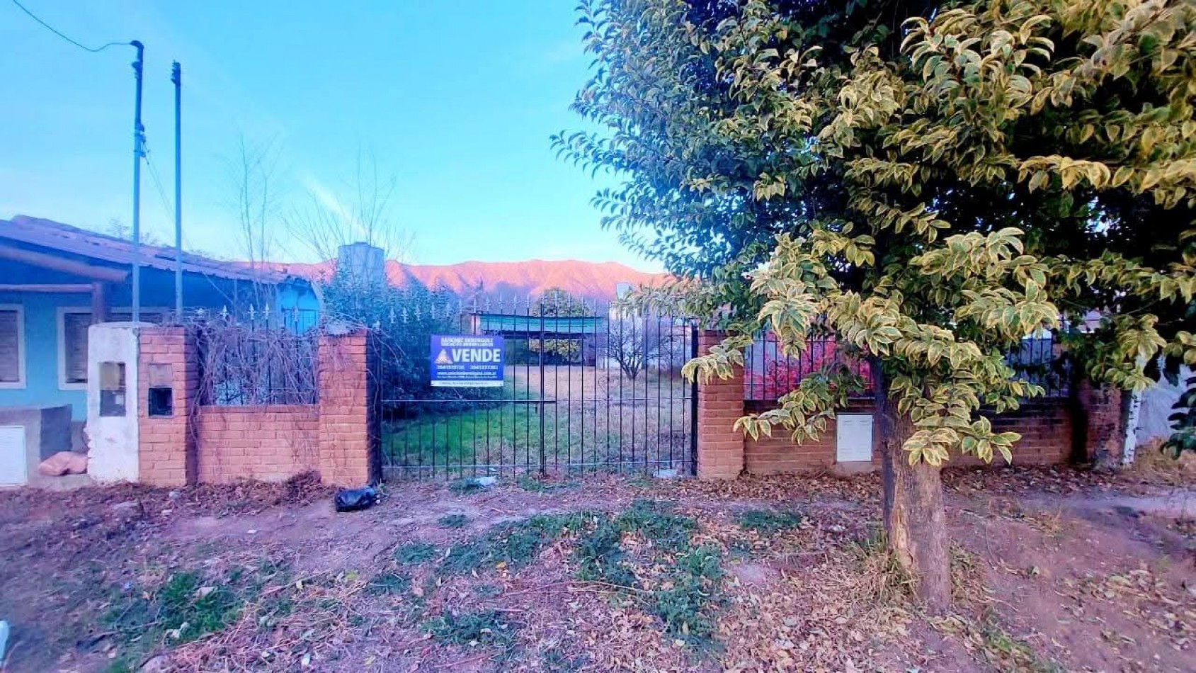 TERRENO CON CONSTRUCCION A LA VENTA EN SANTA MARIA DE PUNILLA. TE134