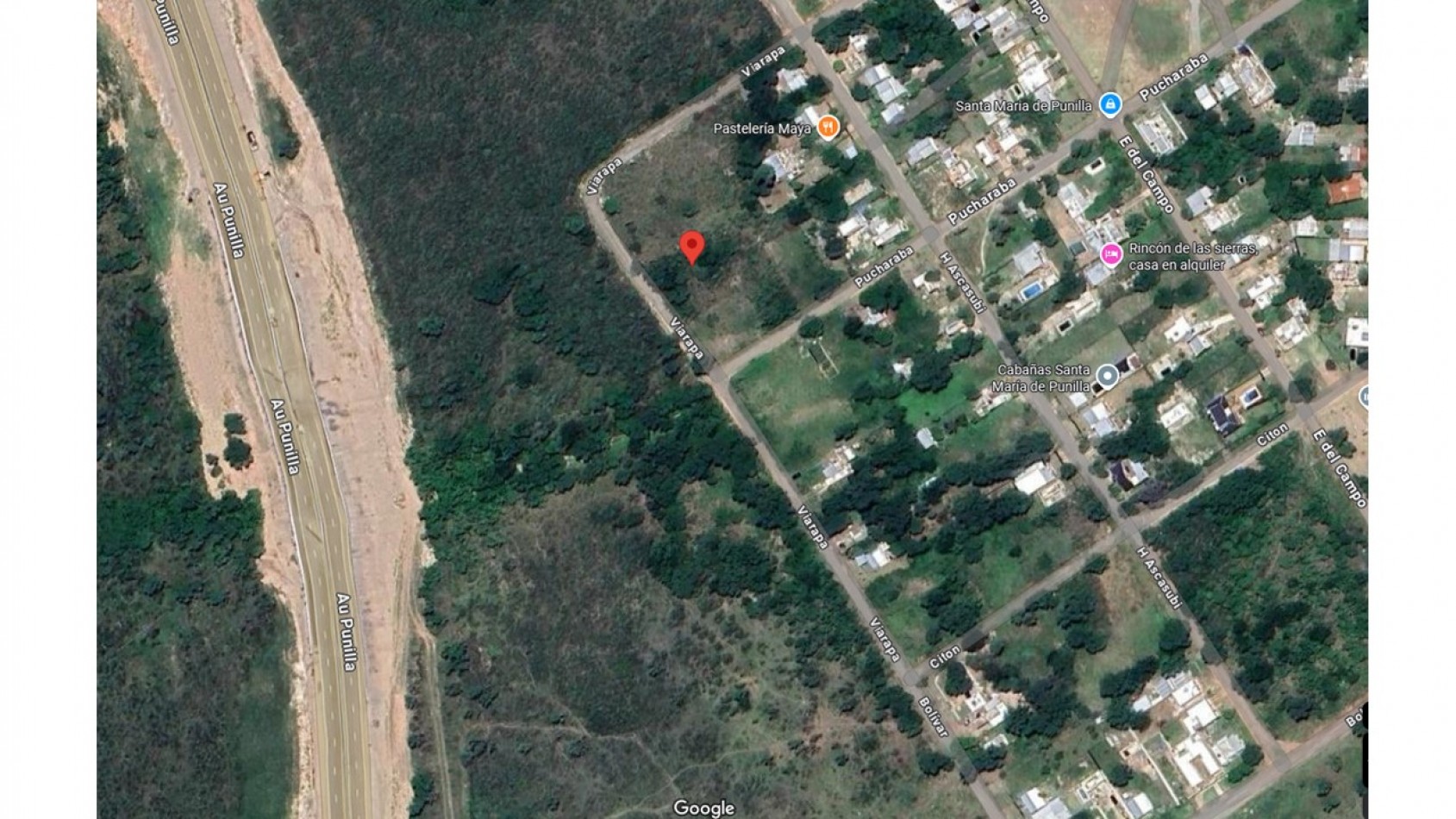 TERRENO A LA VENTA EN SANTA MARIA DE PUNILLA. TE132