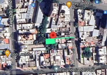 LOTE INTERNO EN VENTA. CORAZON DE MANZANA BARRIO PROVIDENCIA - CORDOBA. TE107